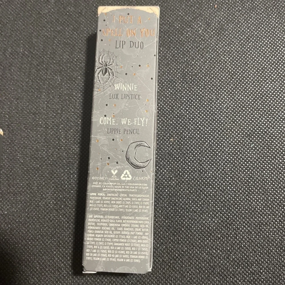 Colourpop Disney Hocus Pocus - I Put a Spell on You - Lip Duo 2pc Set
